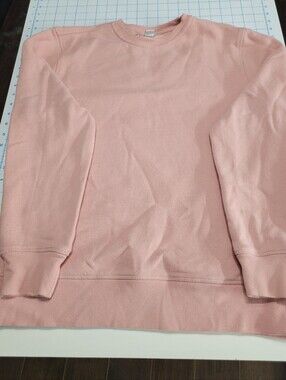 Amazon Essentials Pale Pink Pullover Sweatshirt
